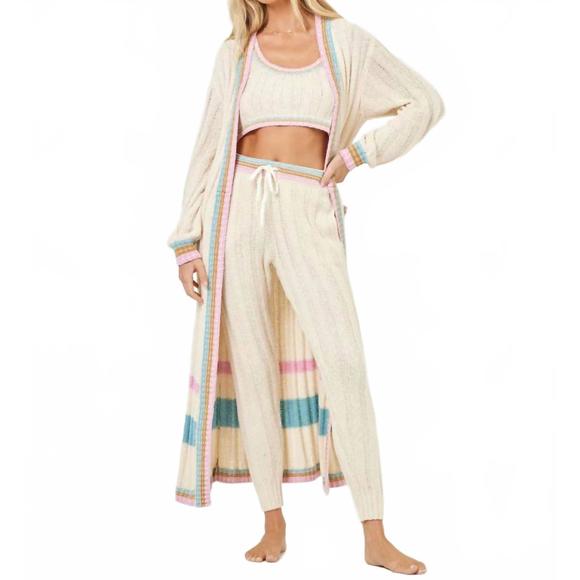 NEW L*SPACE ivy cardigan in tapioca - Picture 1 of 4
